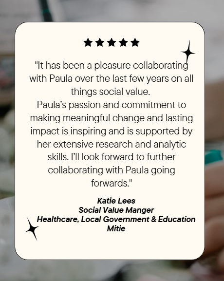 Testimonial from Katie Lees