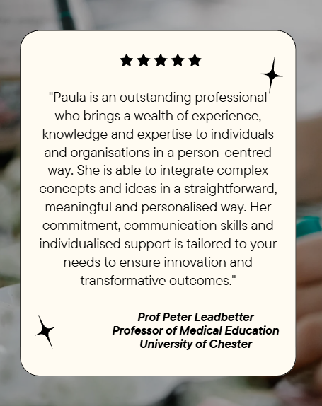 Testimonial from Professor Peter Leadbetter